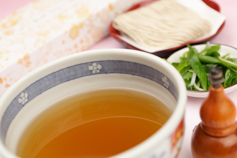 温かいそばだし（温出汁）