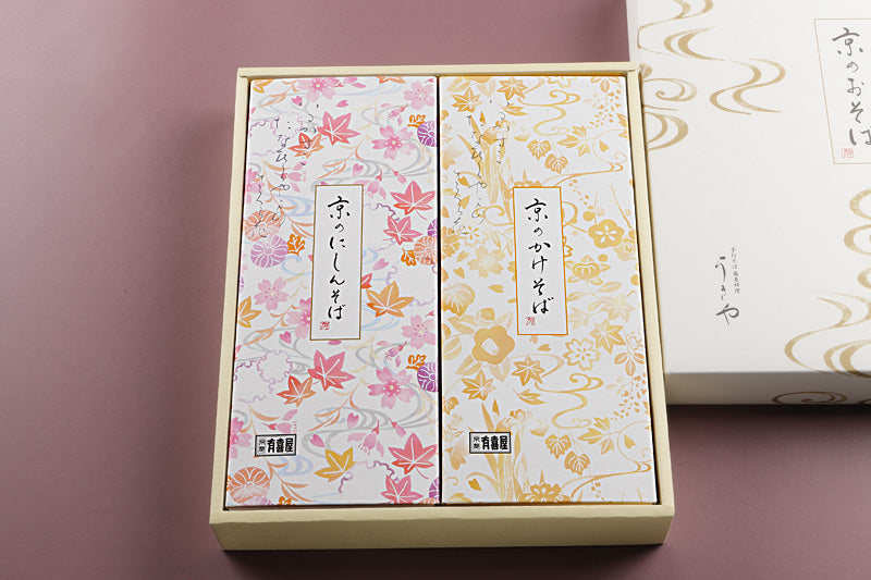 蕎麦ギフト(3) [化粧箱入り] かけそば１人前＋にしんそば１人前セット