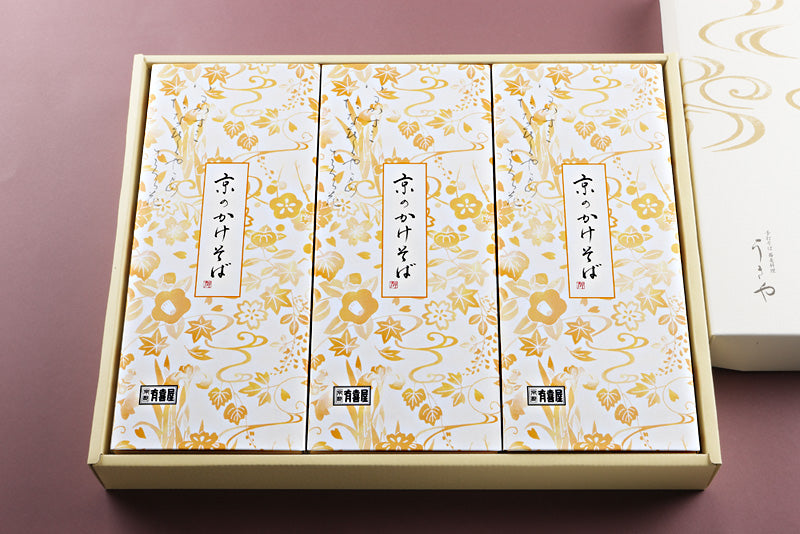 蕎麦ギフト(11) [化粧箱入り] かけそば３人前セット