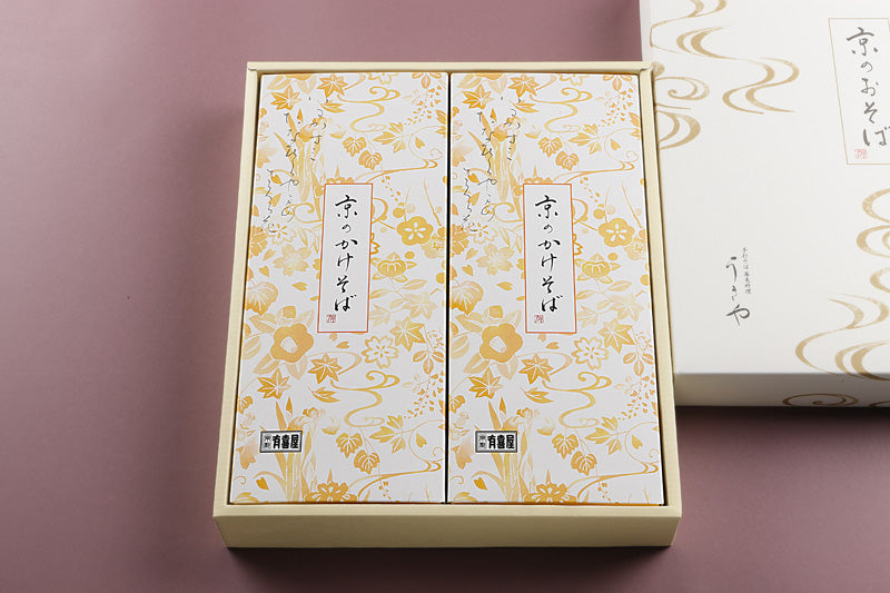 蕎麦ギフト(12) [化粧箱入り] かけそば２人前セット