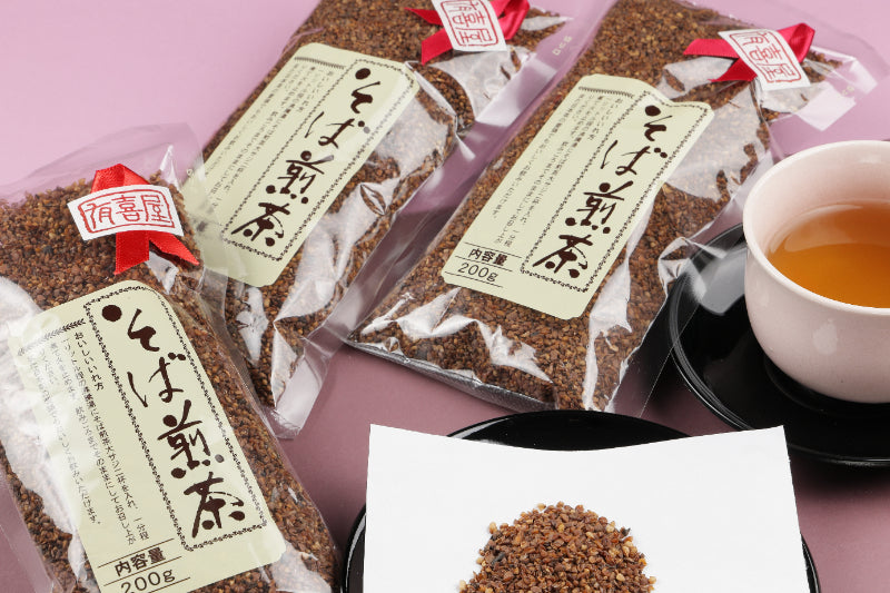 [お得価格] 【１袋あたり413円】そば煎茶 3袋セット