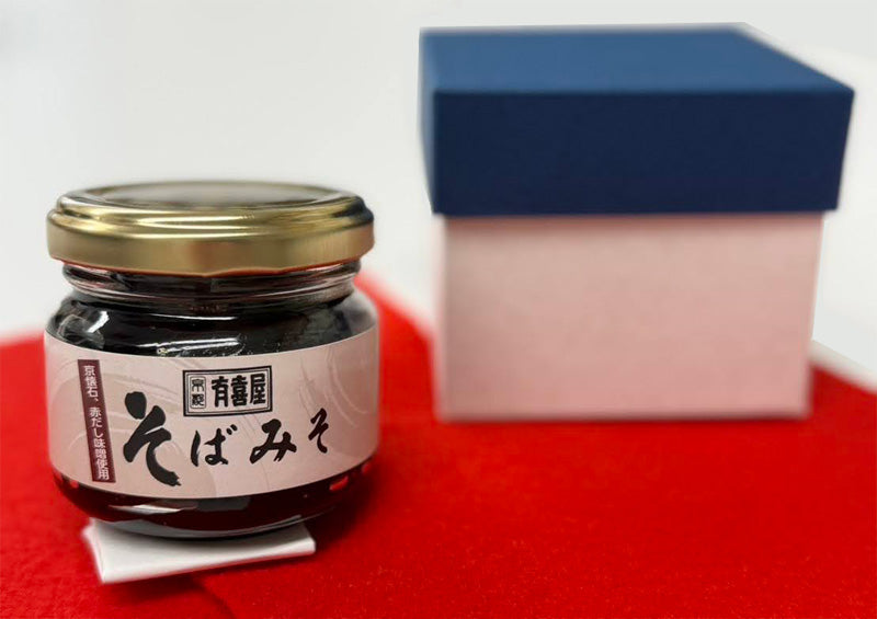 京都の老舗「石野味噌」赤だし味噌 自家製そばみそ 90g