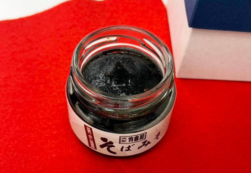 京都の老舗「石野味噌」赤だし味噌 自家製そばみそ 90g