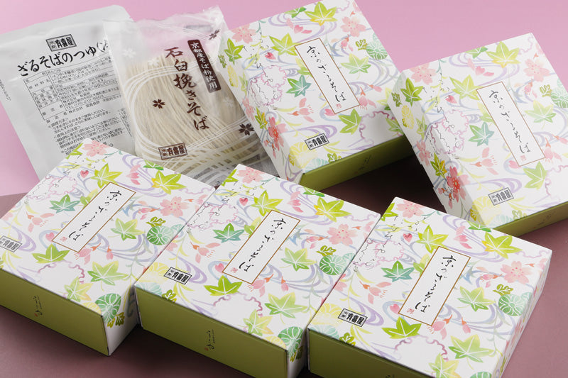 蕎麦ギフト(15) [化粧箱入り] ざるそば６人前セット